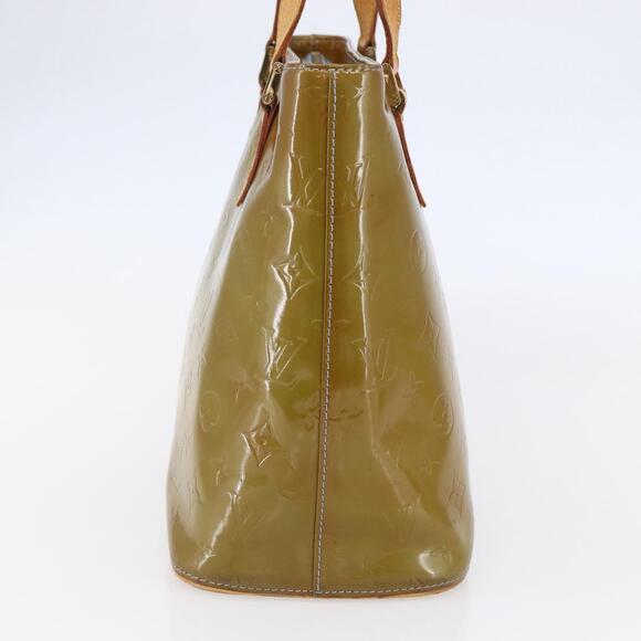 LOUIS VUITTON Monogram Vernis Houston Hand Bag Baby Blue M91005 - Picture 4 of 12